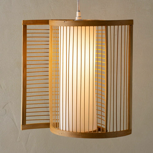 Bamboo Hanging Light | Plow & Hearth
