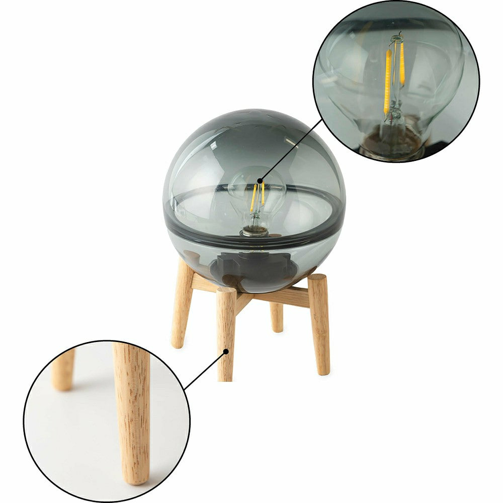 Glass Desk Lamp | Plow & Hearth