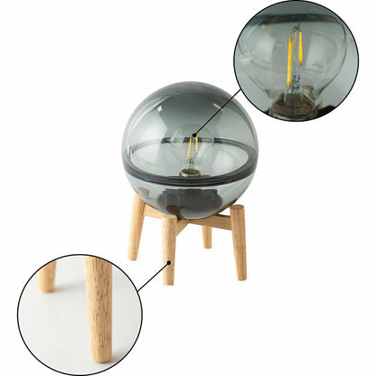 Glass Desk Lamp | Plow & Hearth
