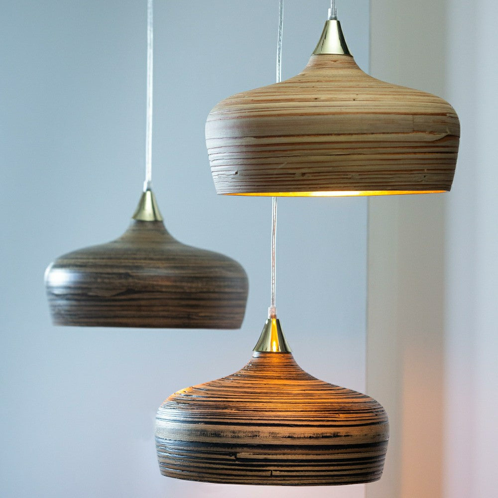 LG ROUND PEND LIGHT | Plow & Hearth