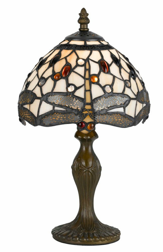 Tiffany Dragonfly Lamp with Zinc Base | Plow & Hearth