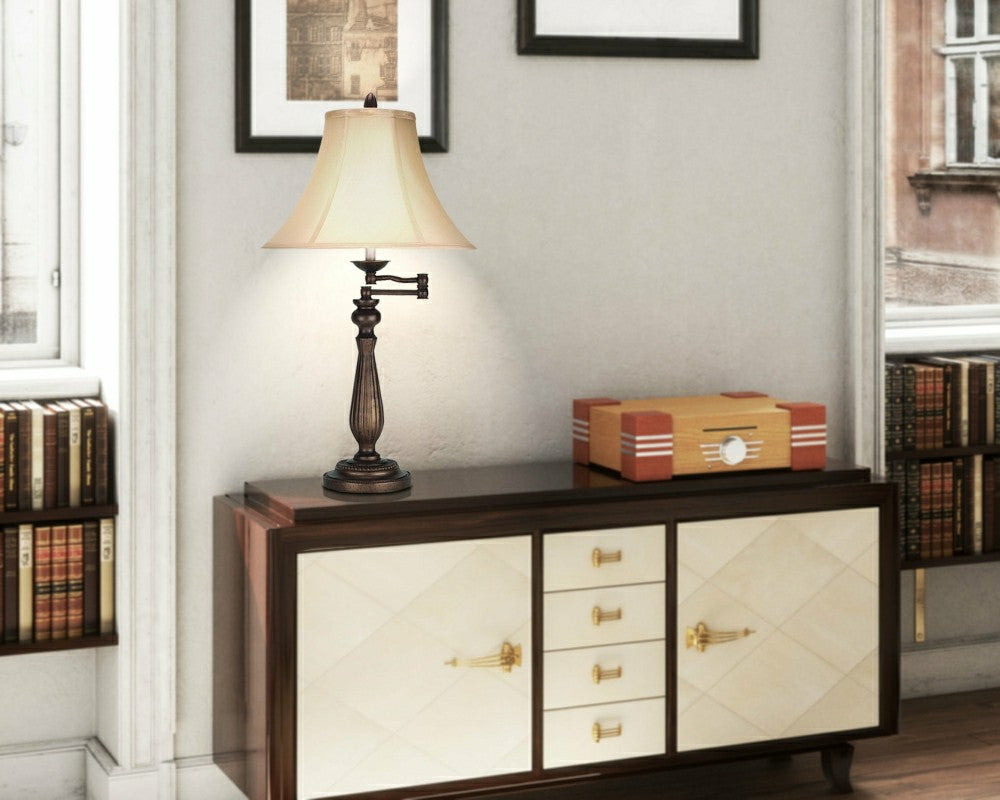 Swing Arm Table Lamp | Plow & Hearth