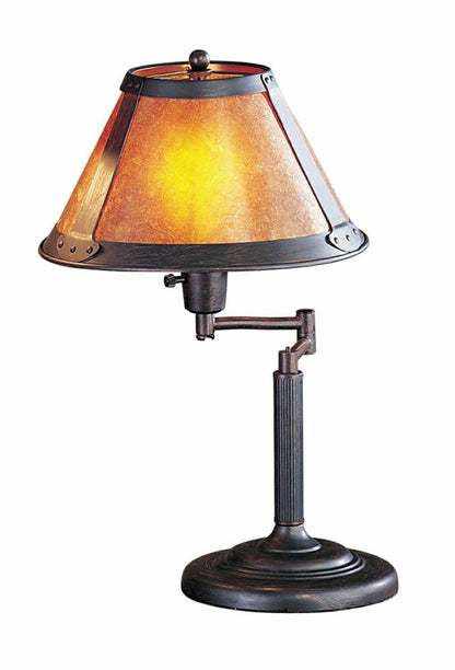 Swing Arm Mica Desk Lamp | Plow & Hearth
