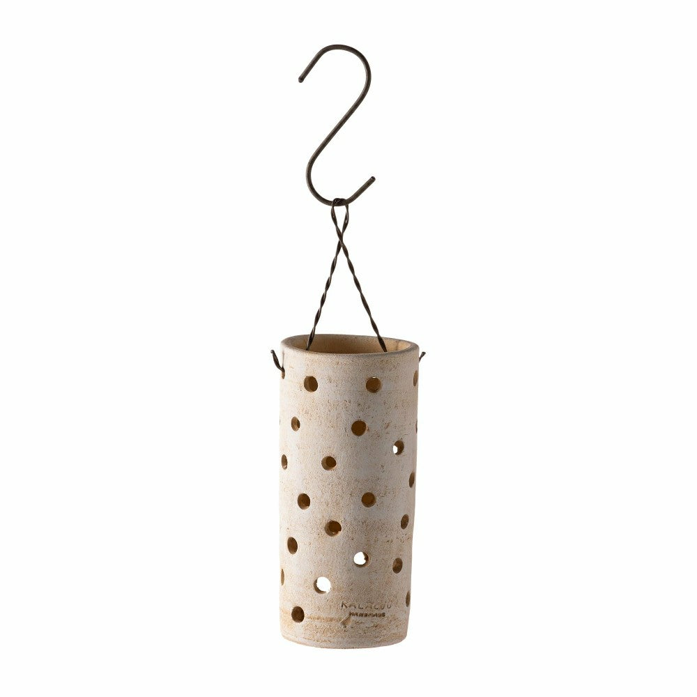 Clay Hanging Candle Lantern | Plow & Hearth