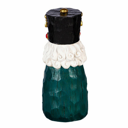 Joyful Traditions 16" LED Resin Nutcracker Garden Statue | Plow & Hearth