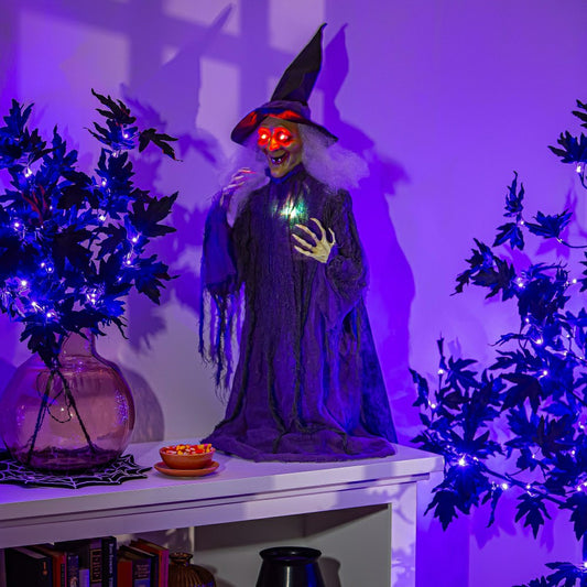 Witch with Movement and Sound, 40"H | Plow & Hearth