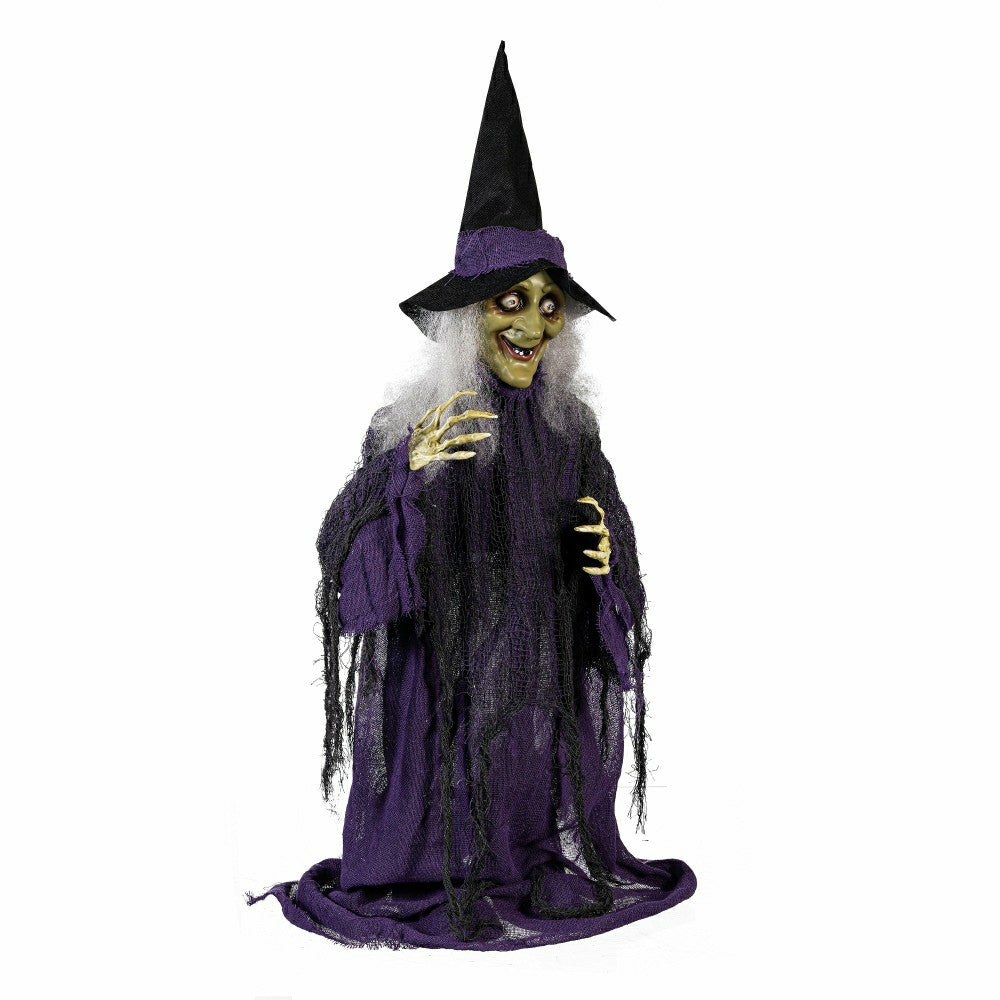 Witch with Movement and Sound, 40"H | Plow & Hearth