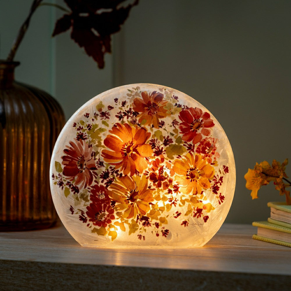 Autumn Joy Lighted Orb, Small | Plow & Hearth