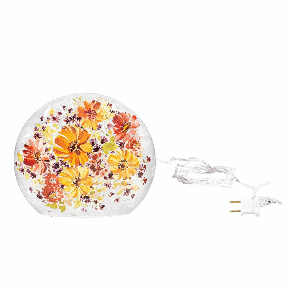 Autumn Joy Lighted Orb, Small | Plow & Hearth