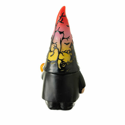 Halloween Gnome with Lighted Hat and Pumpkin | Plow & Hearth