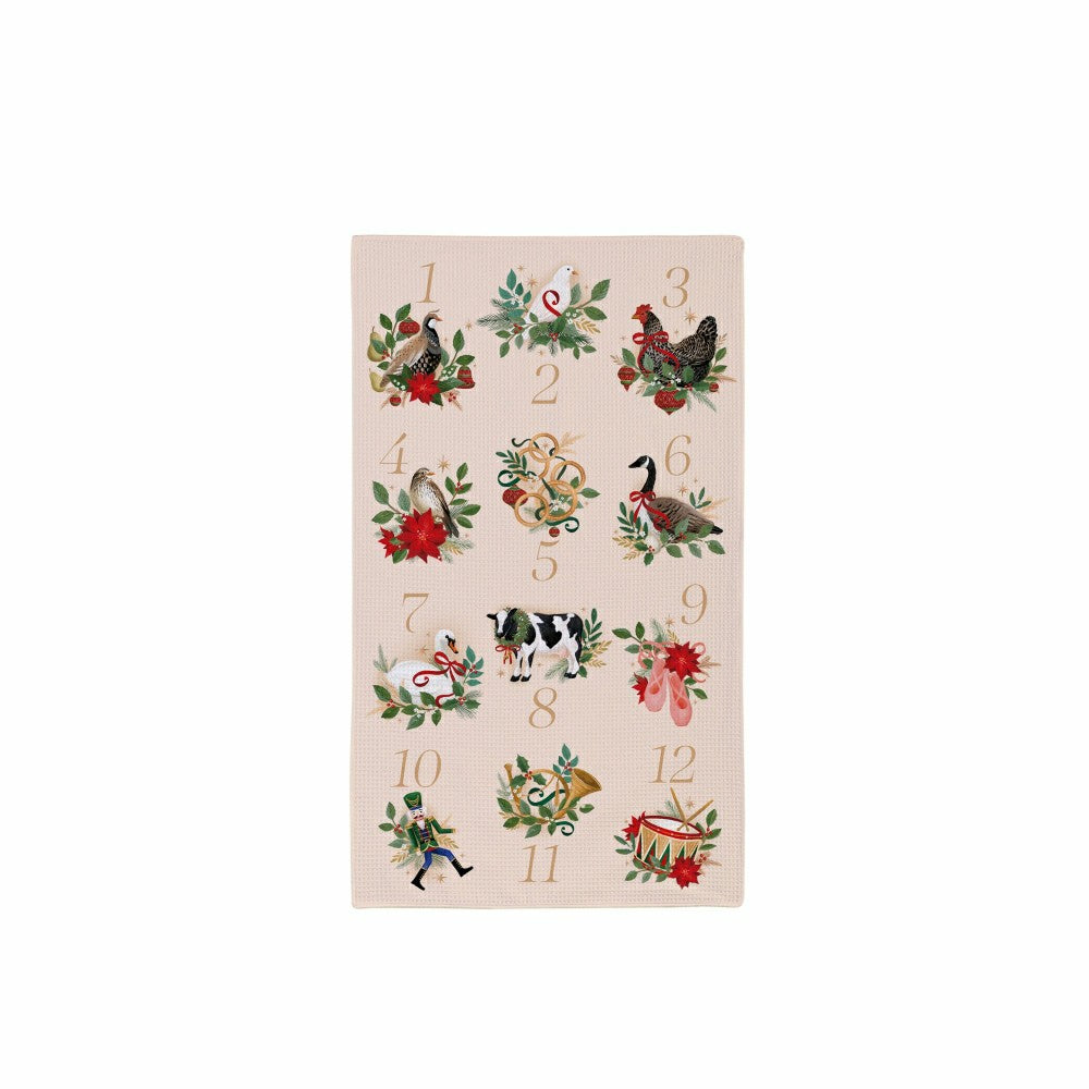 Snowbirds Drinkware Gift Set Ceramic Cup and Kitchen Towel, 12oz, 18"  | Plow & Hearth