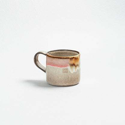 Dog Mom & Dad Stoneware Ceramic Mugs, 12.2oz, Set of 2 | Plow & Hearth