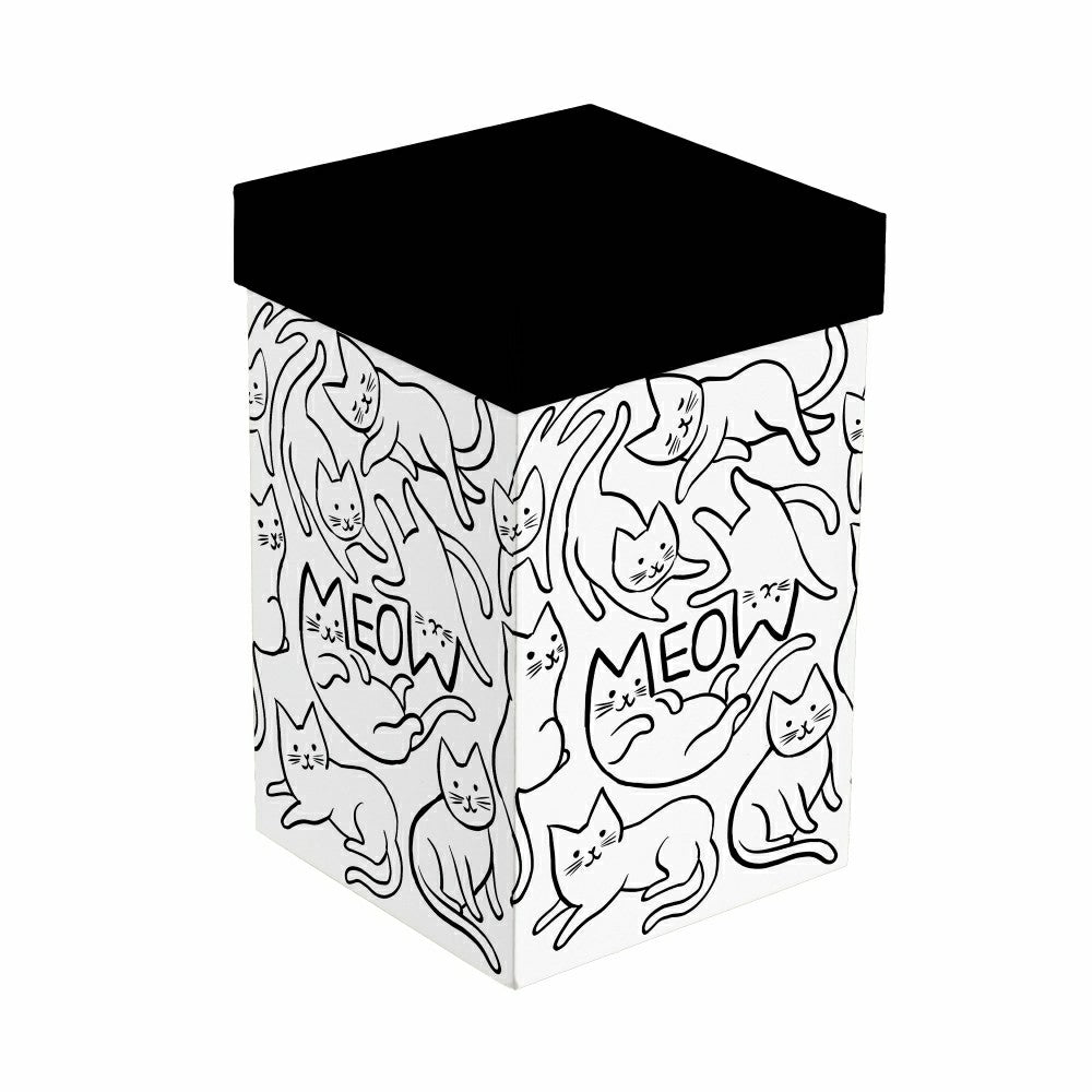 Pet Ceramic Perfect Cup, Meow Cat, 17oz, Gift Box | Plow & Hearth