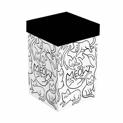 Pet Ceramic Perfect Cup, Meow Cat, 17oz, Gift Box | Plow & Hearth