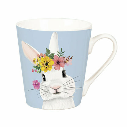 Hop Into Spring Drinkware Gift Set Ceramic Flare Cup and Plush, Hello  | Plow & Hearth