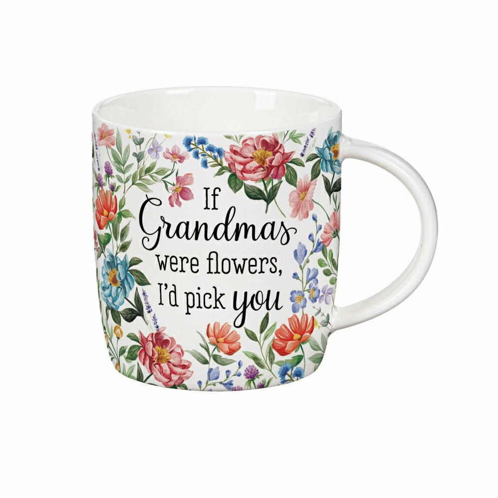 Heart Of The Home Grandma Drinkware Gift Sets New Cup and Artificials | Plow & Hearth