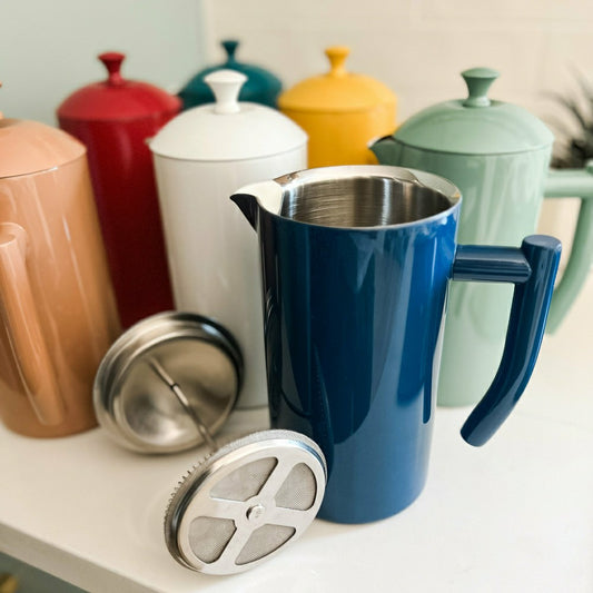 Double-Walled Colored French Press | Plow & Hearth