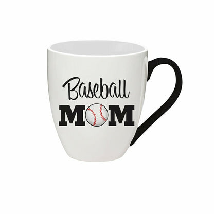 Red, White, & Bloom Sports Coffee Cup Ceramic Cup O' Java, Baseball Mo | Plow & Hearth
