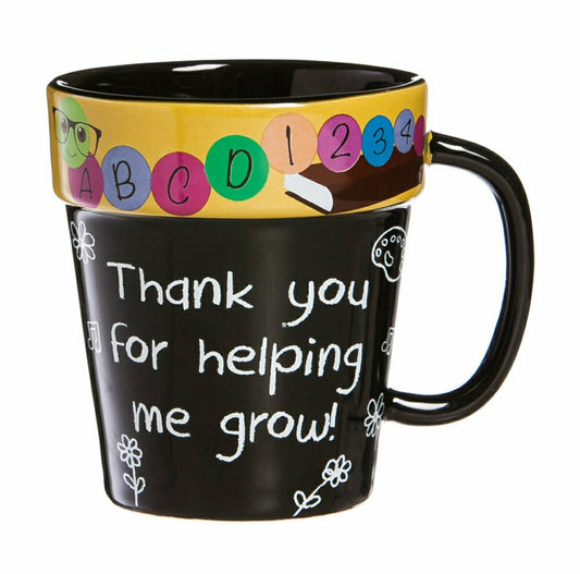 Teacher Terra Cotta Coffee Cup | Plow & Hearth
