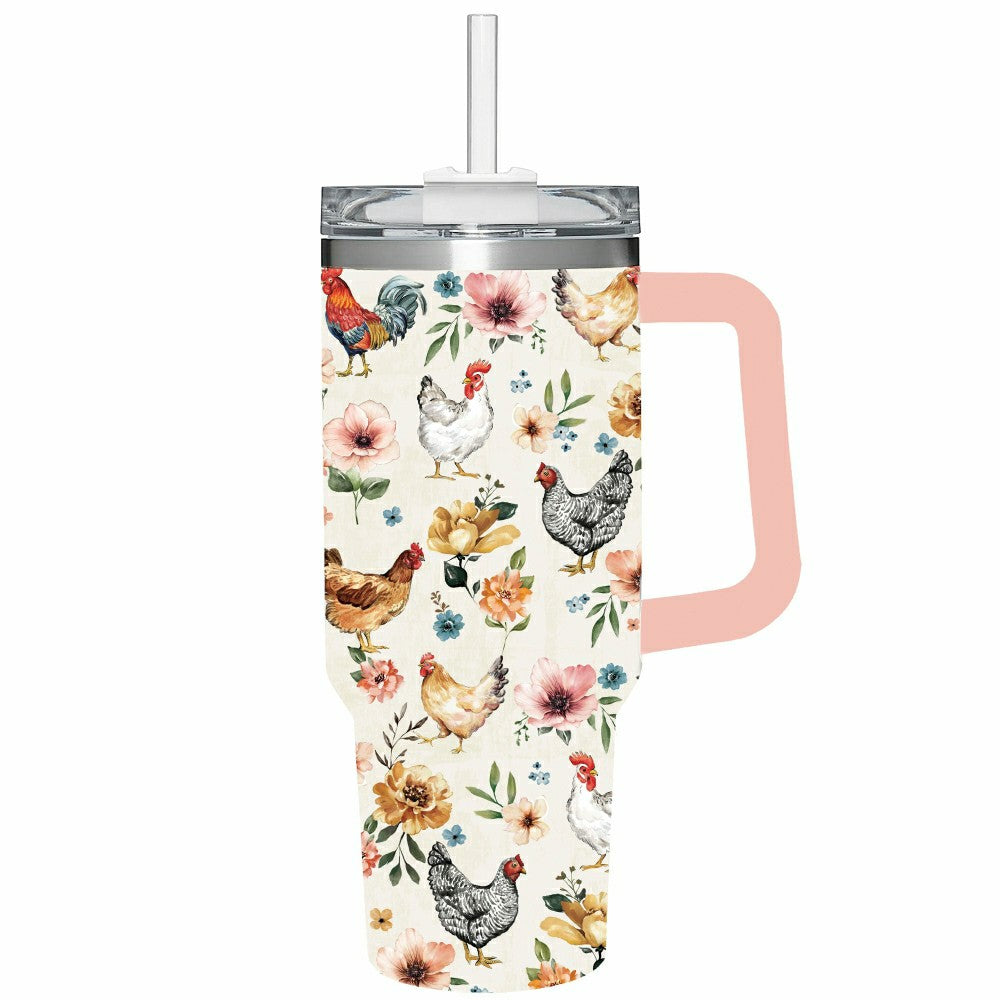 Hillside Pasture Tumbler Canyon Cup Double Wall Stainless Steel, Farm  | Plow & Hearth