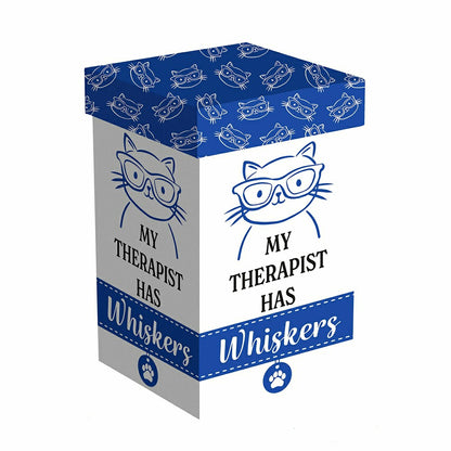 My Therapist Has Whiskers Ceramic Perfect Cup, 17oz, Gift Box | Plow & Hearth