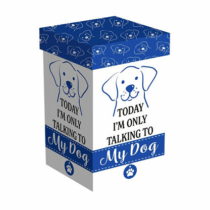 Today I'm Only Talk to My Dog Ceramic Perfect Cup, 17oz, Gift Box | Plow & Hearth