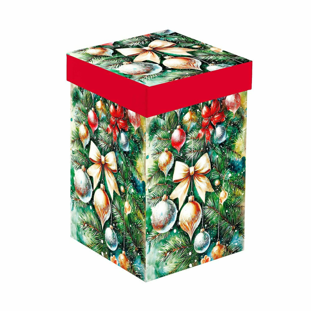 Twas The Night Travel Cup Ceramic Perfect Cup, Tree with Ornaments, 17 | Plow & Hearth