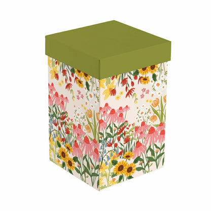 Hillside Pasture Travel Cup Ceramic Perfect Cup, Floral Field, 17oz, G | Plow & Hearth