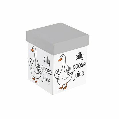 Just for Laughs Wine Glass Stemless, "Silly Goose Juice", 17oz, Gift B | Plow & Hearth
