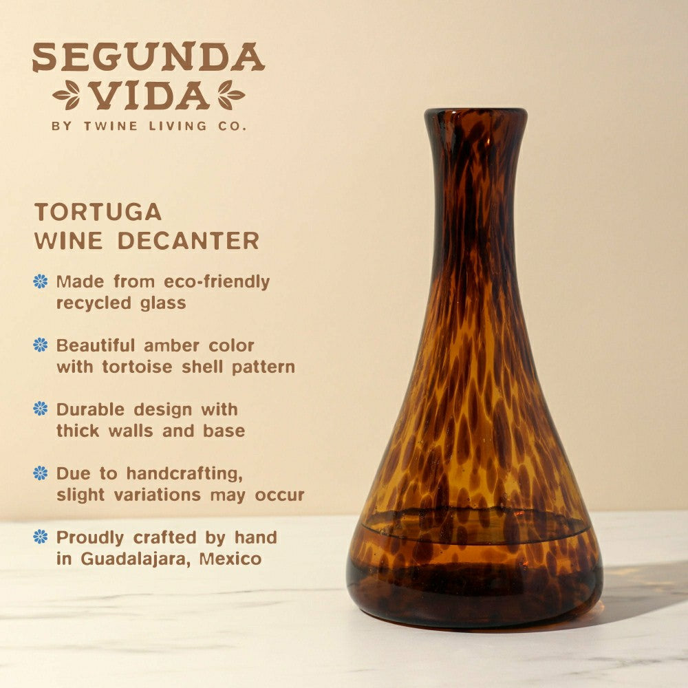 Segunda Vida Tortuga Decanter | Plow & Hearth