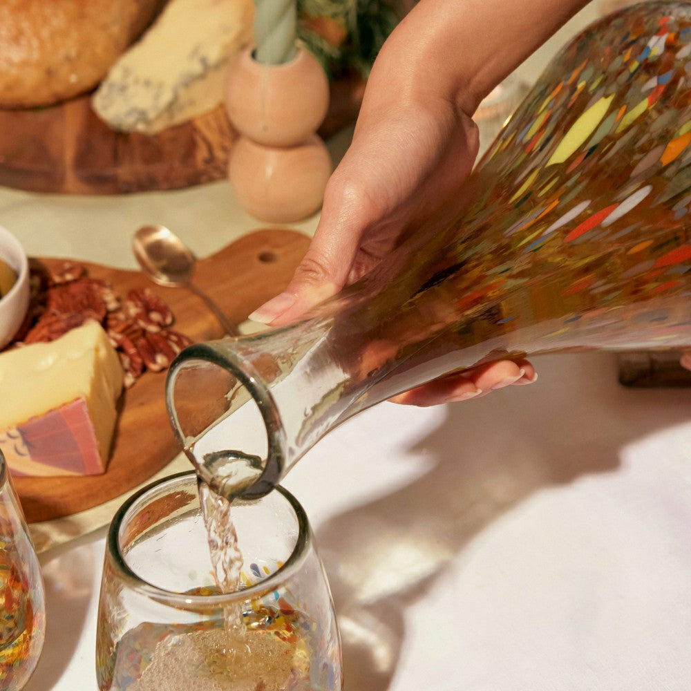 Segunda Vida Artistico Wine Decanter | Plow & Hearth