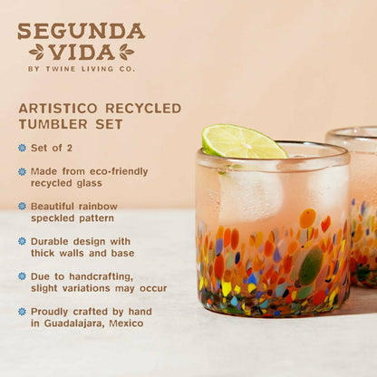 Segunda Vida Artistico Tumblers | Plow & Hearth