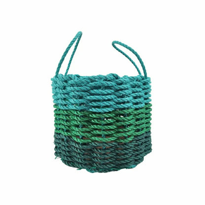 Green Ombre Rope Storage Basket | Plow & Hearth