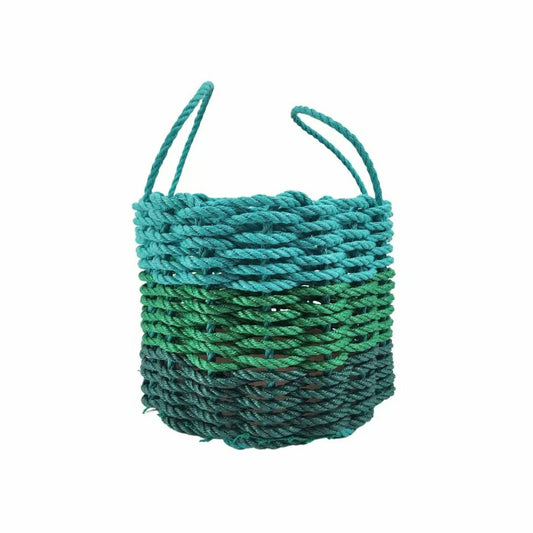 Green Ombre Rope Storage Basket | Plow & Hearth