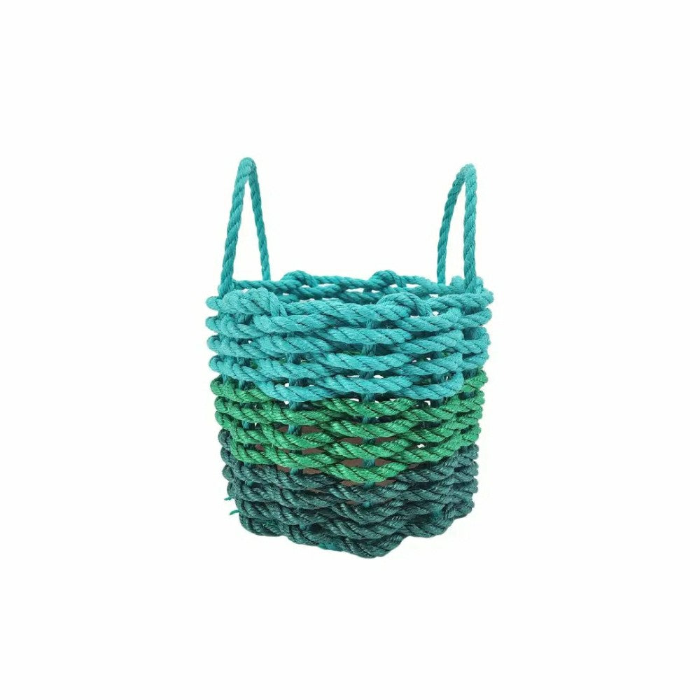 Green Ombre Rope Storage Basket | Plow & Hearth