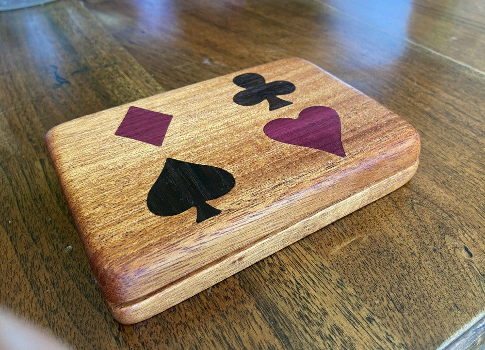 Handmade Bridge Set Box With Inlay | Plow & Hearth