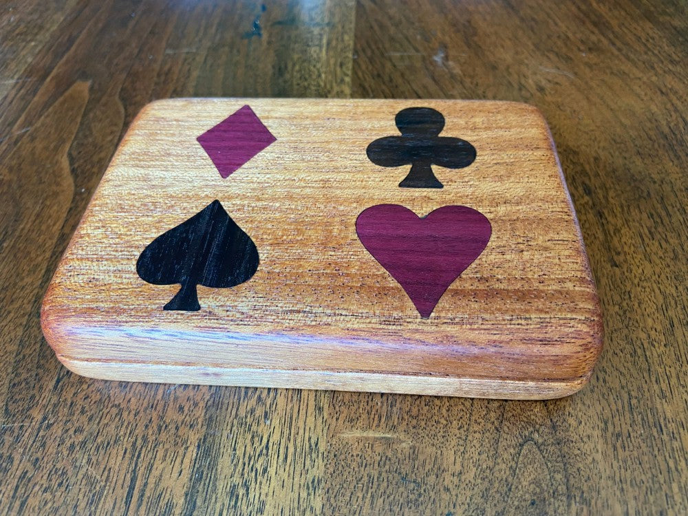 Handmade Bridge Set Box With Inlay | Plow & Hearth