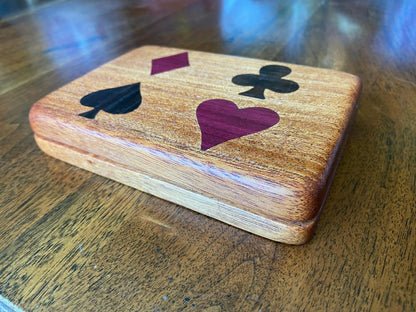 Handmade Bridge Set Box With Inlay | Plow & Hearth