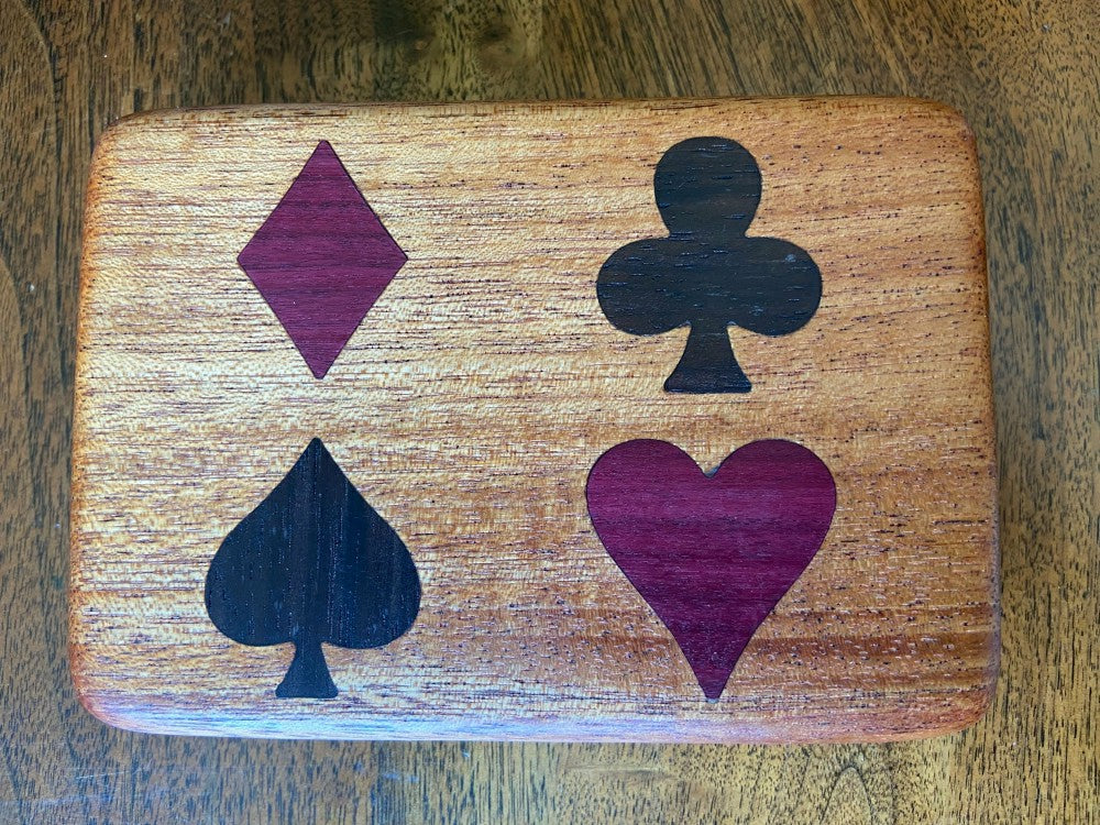 Handmade Bridge Set Box With Inlay | Plow & Hearth