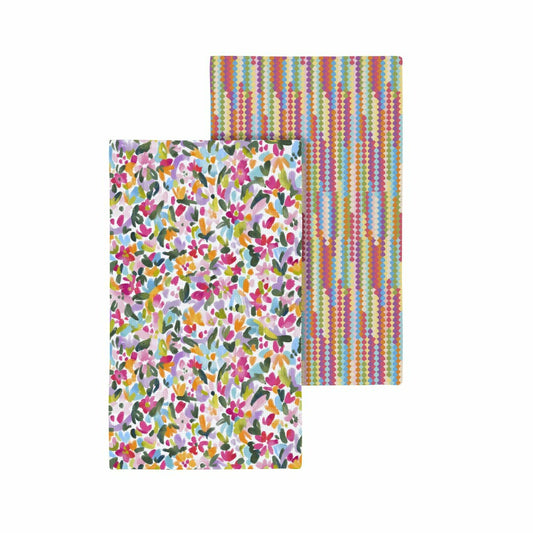 Hop Into Spring Kitchen Towel Quick Dry Waffle Weave Double-Sided, In  | Plow & Hearth