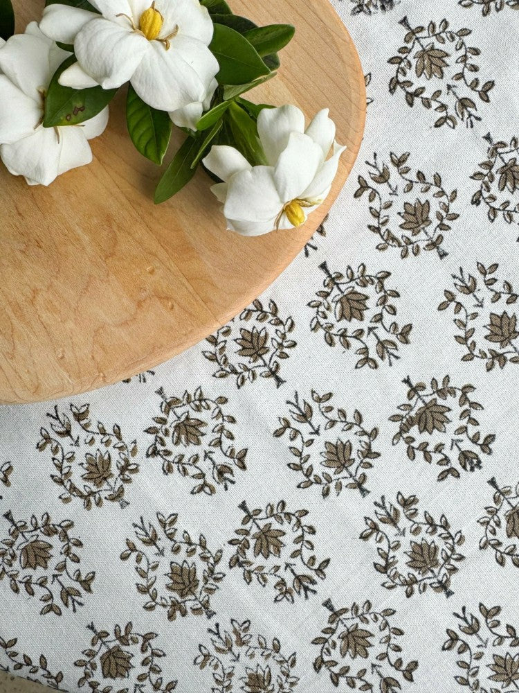 Lotus Table Throw | Plow & Hearth