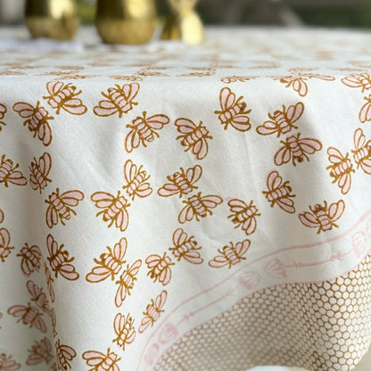Honeybee Table Throw | Plow & Hearth