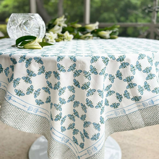 Honeybee Table Throw | Plow & Hearth