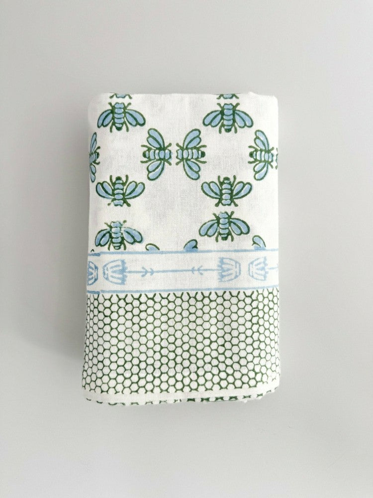 Honeybee Table Throw | Plow & Hearth