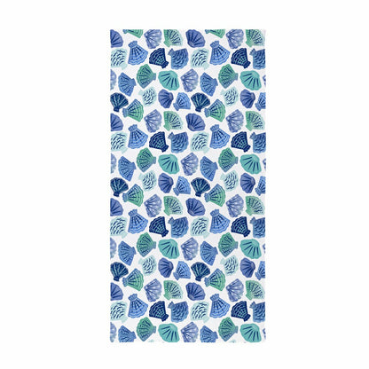 Seaside Retreat Towel Quick Dry Waffle Weave with Matching Carrying Ca | Plow & Hearth