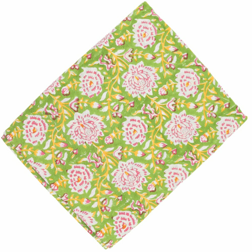 Viviana Venetia Blooms Organic Cotton Tablecloth | Plow & Hearth