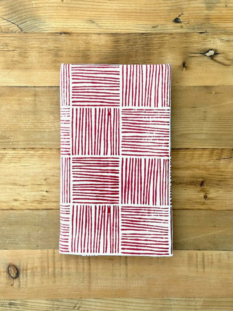 Red Striped Table Runner | Plow & Hearth
