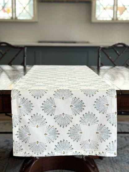 Peacock Paradise Table Runner | Plow & Hearth