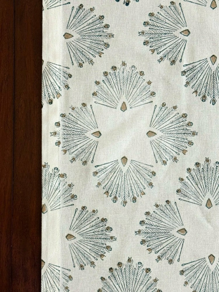 Peacock Paradise Table Runner | Plow & Hearth
