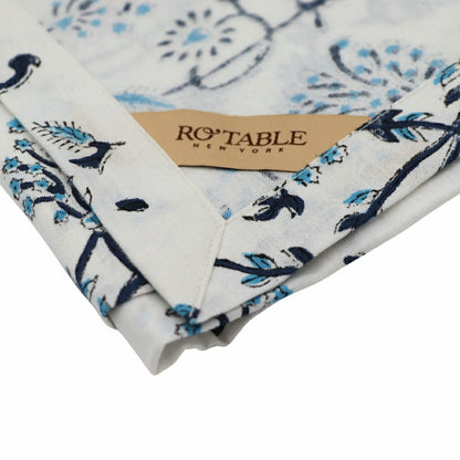 Eleanor Royal Blue Tablecloth | Plow & Hearth